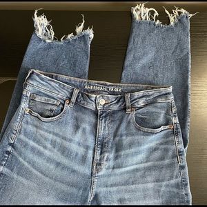 American Eagle Outfitters 5 Pocket Mom Jeans, 12 Long